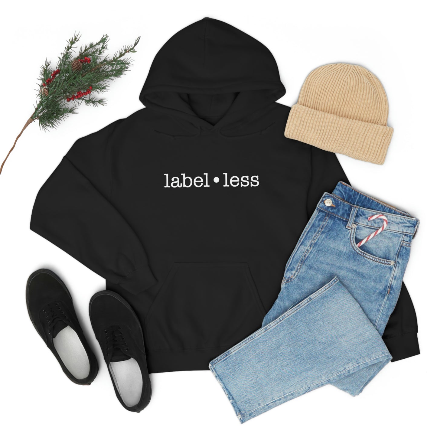 label•less Hooded Sweatshirt - Unisex