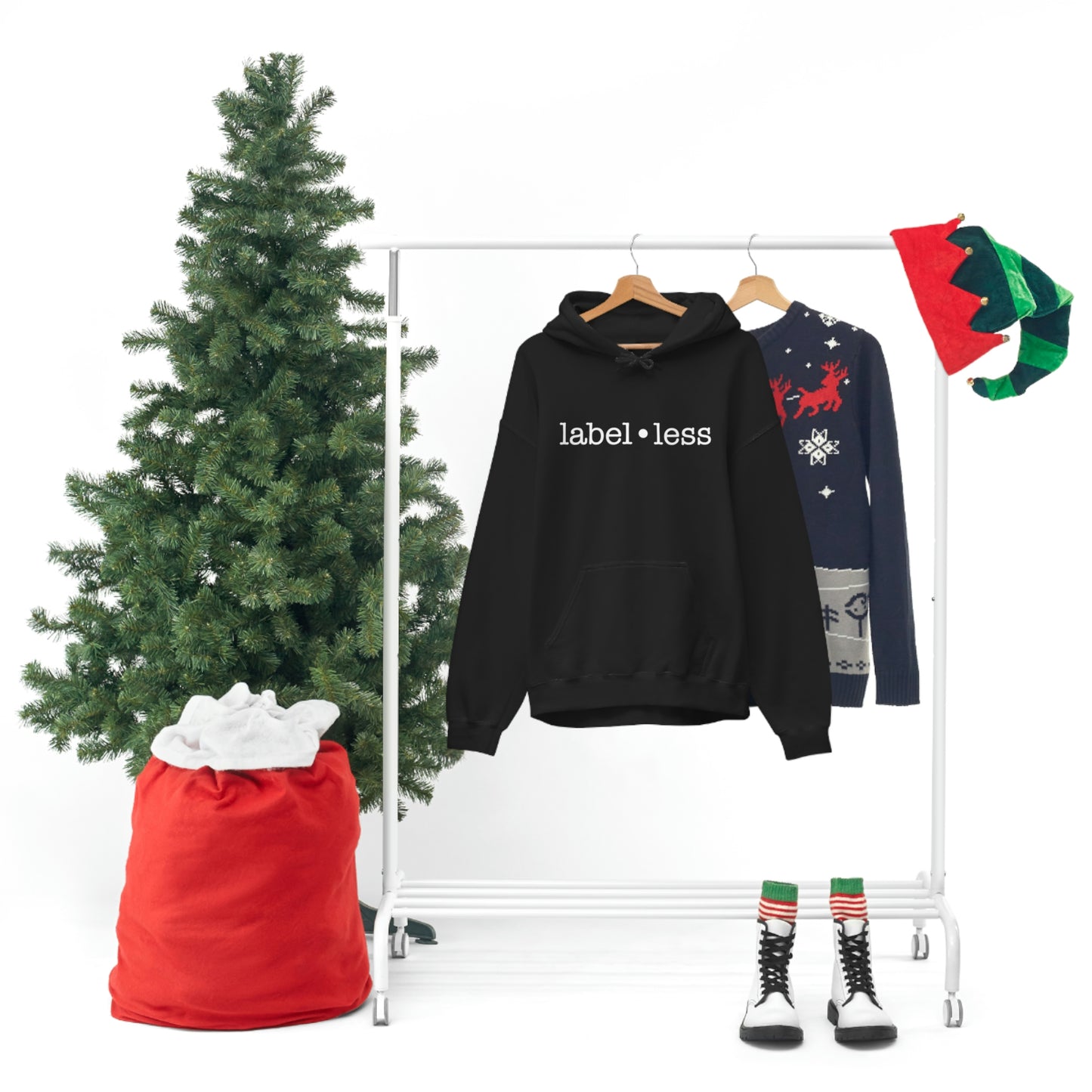 label•less Hooded Sweatshirt - Unisex