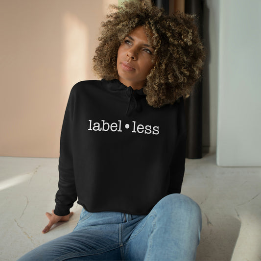 label•less Crop Hoodie